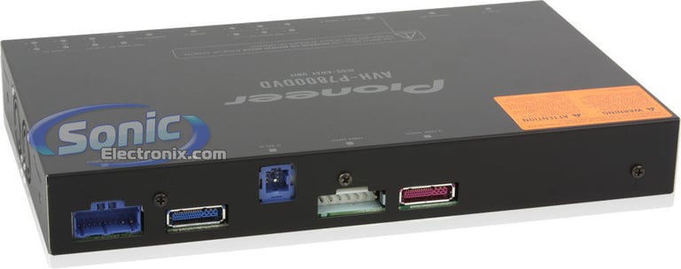 Pioneer AVH-P7800DVD Image 8