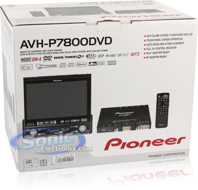 Pioneer AVH-P7800DVD Image 16