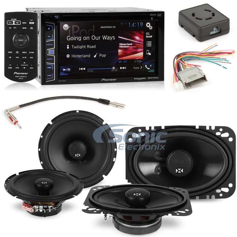 Pioneer/NVX Car Stereo/Speaker Combo Image 1