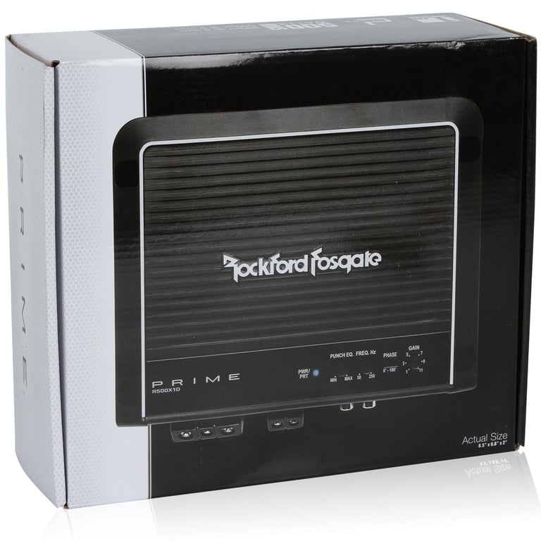 Belva + Rockford Fosgate Subwoofer/ Amplifier and Amp Wiring Combo Image 9