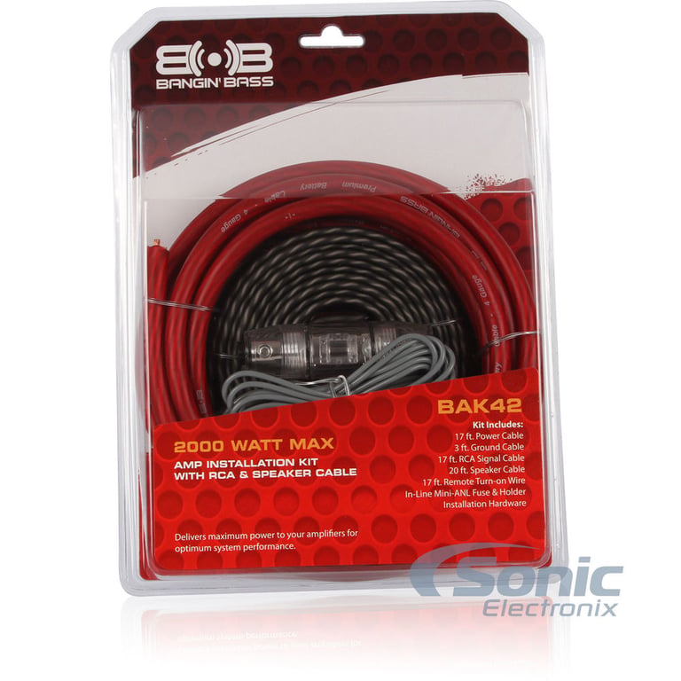 Belva + Rockford Fosgate Subwoofer/ Amplifier and Amp Wiring Combo Image 17