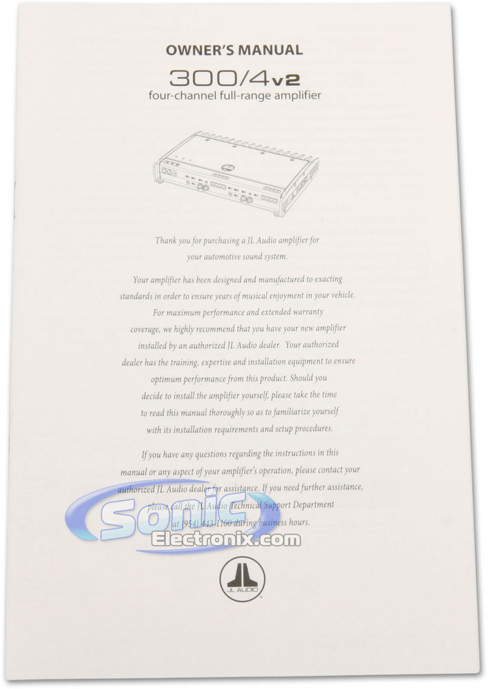 JL Audio Slash v2 300/4v2 Image 6
