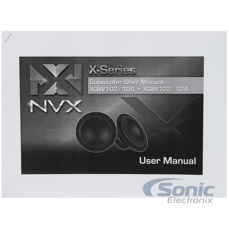NVX 750 Watt Dual 12" Bass Package Image 6