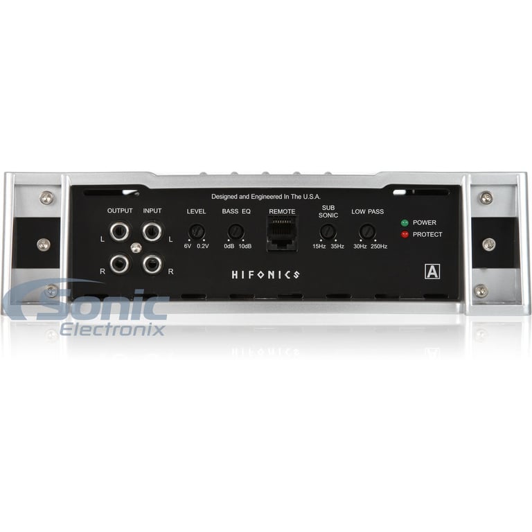 RE Audio Subwoofer and Hifonics Amplifier Combo Image 3