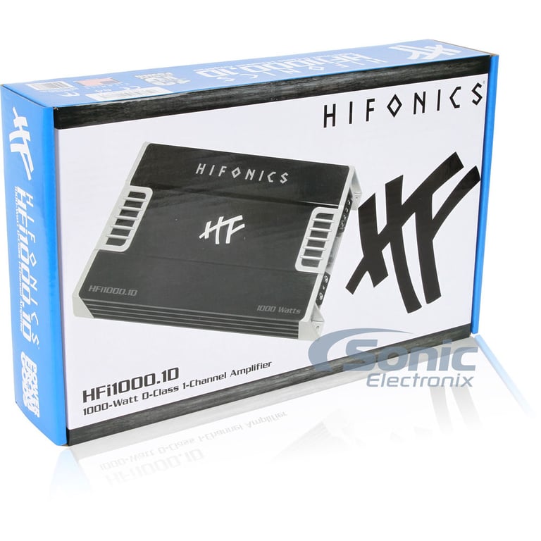 RE Audio Subwoofer and Hifonics Amplifier Combo Image 8