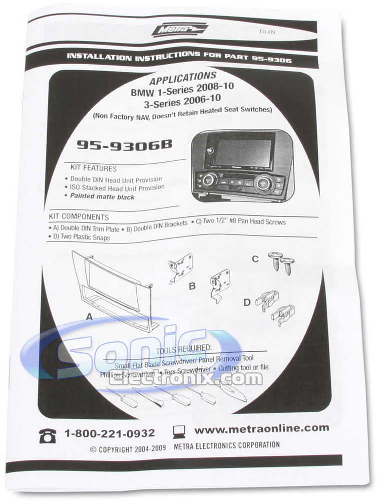 Metra 95-9306B Dash Kit Image 2