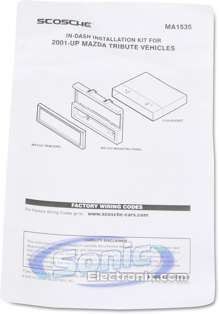 Scosche MA1535B / MA1535 Image 2