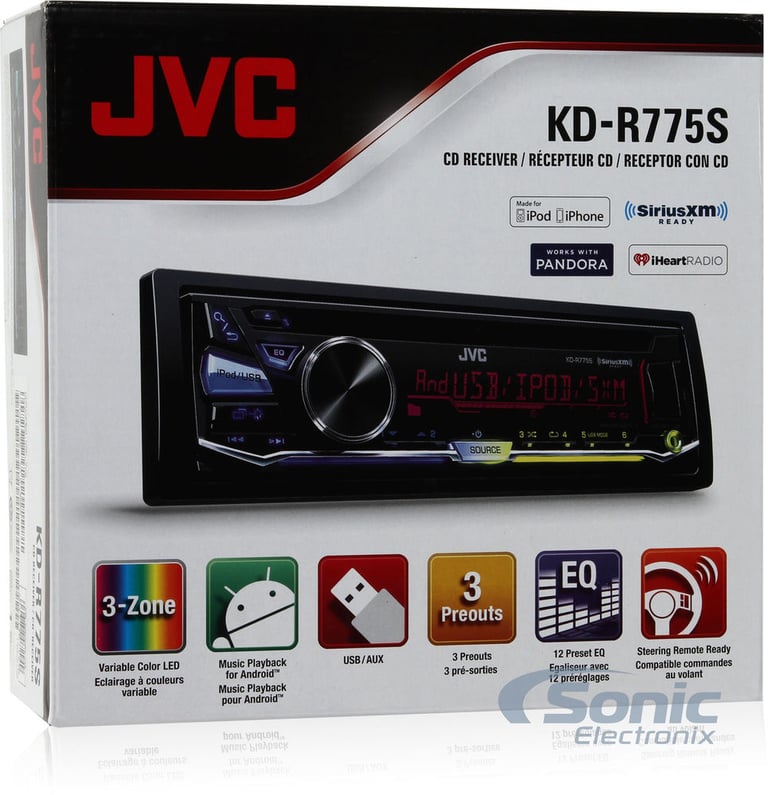 JVC Arsenal KD-R775S + SiriusXM Tuner + $70 Visa Card & 3 Months Free Service* Image 10
