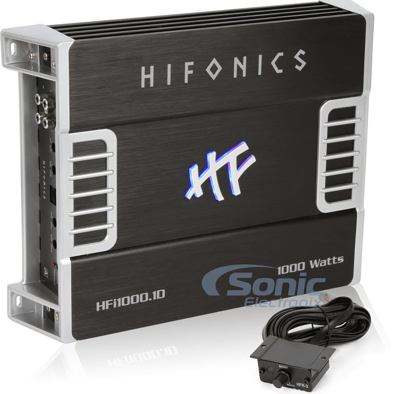 RE Audio Subwoofer and Hifonics Amplifier Combo Image 2