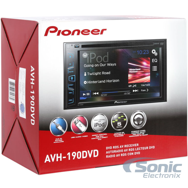 Pioneer AVH-190DVD Image 6