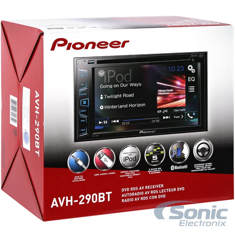 Pioneer AVH-290BT (Open Box, Complete) Image 5