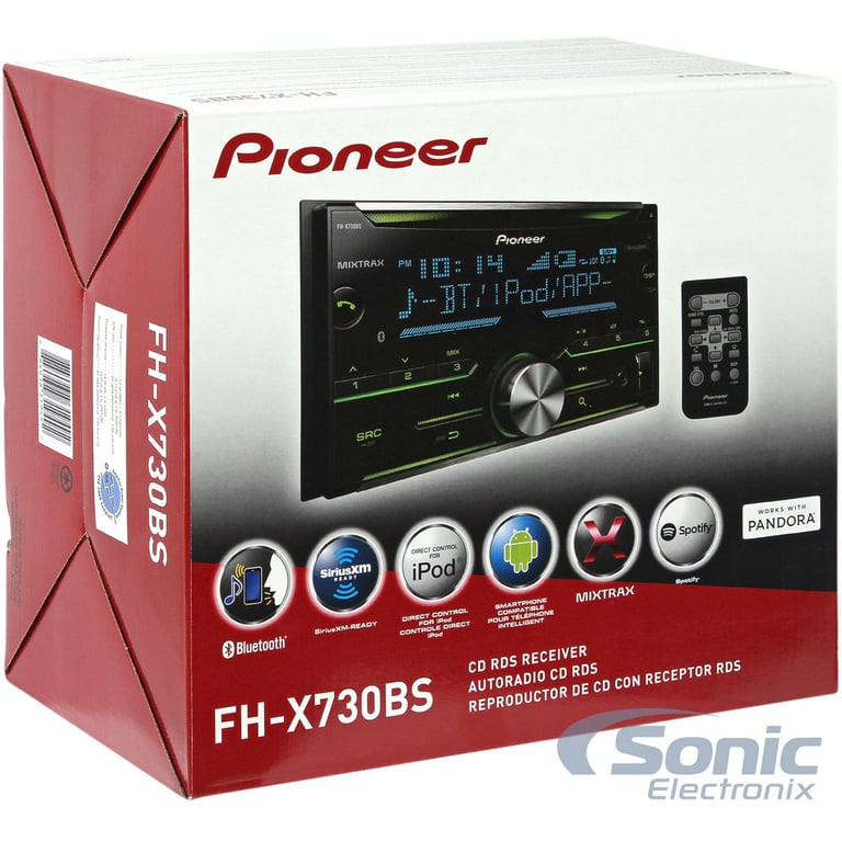 Pioneer FH-X730BS Image 5