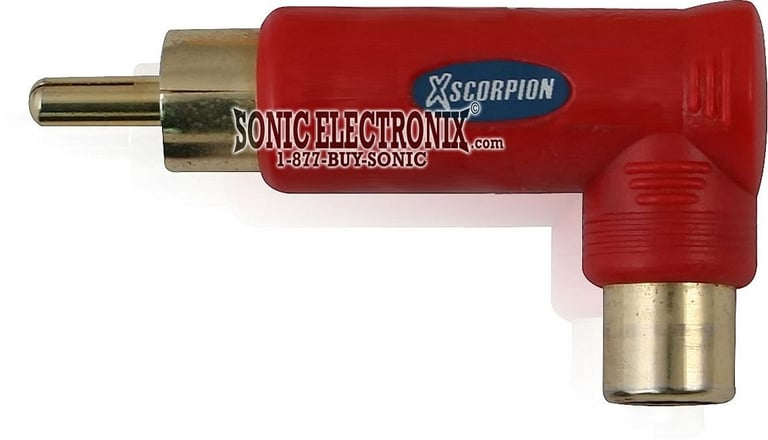 Right Angle Adapter (Long) RAL-R (RED) Image 1