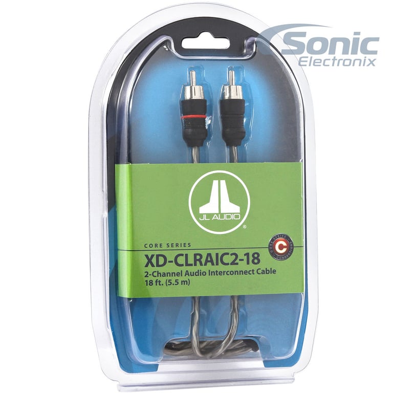 JL Audio XD-CLRAIC2-18 2-channel RCAs (Open Box, Great) Image 2