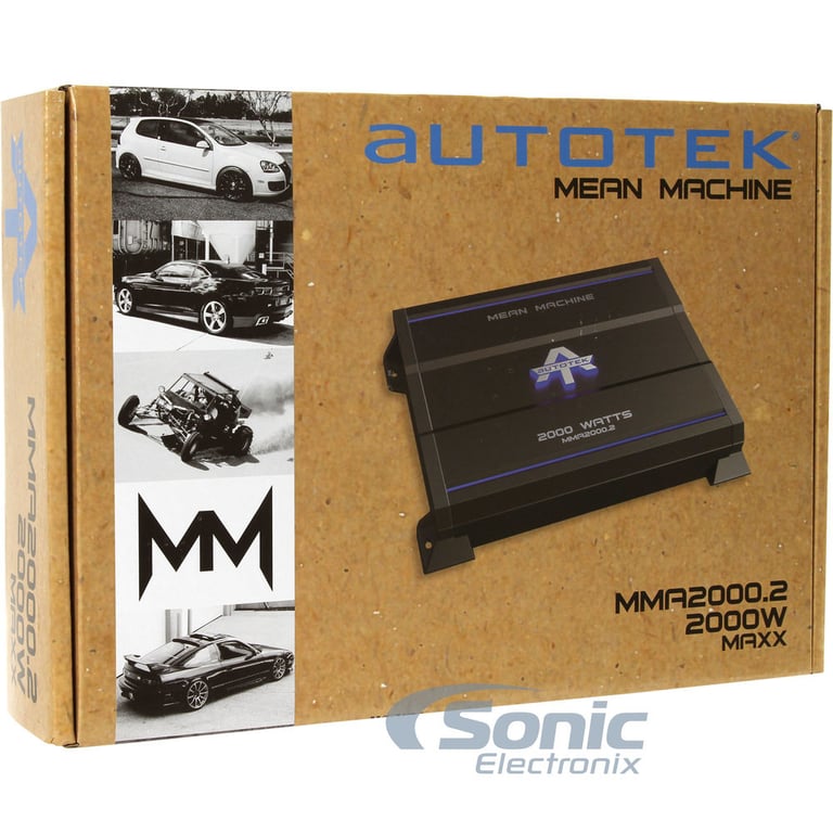 Autotek MMA2000.2 LIKE NEW DAMAGED PACKAGING Image 14