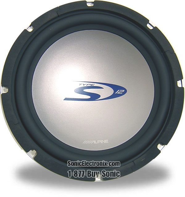 Alpine SWS-1241D Type S 12" DVC Image 1