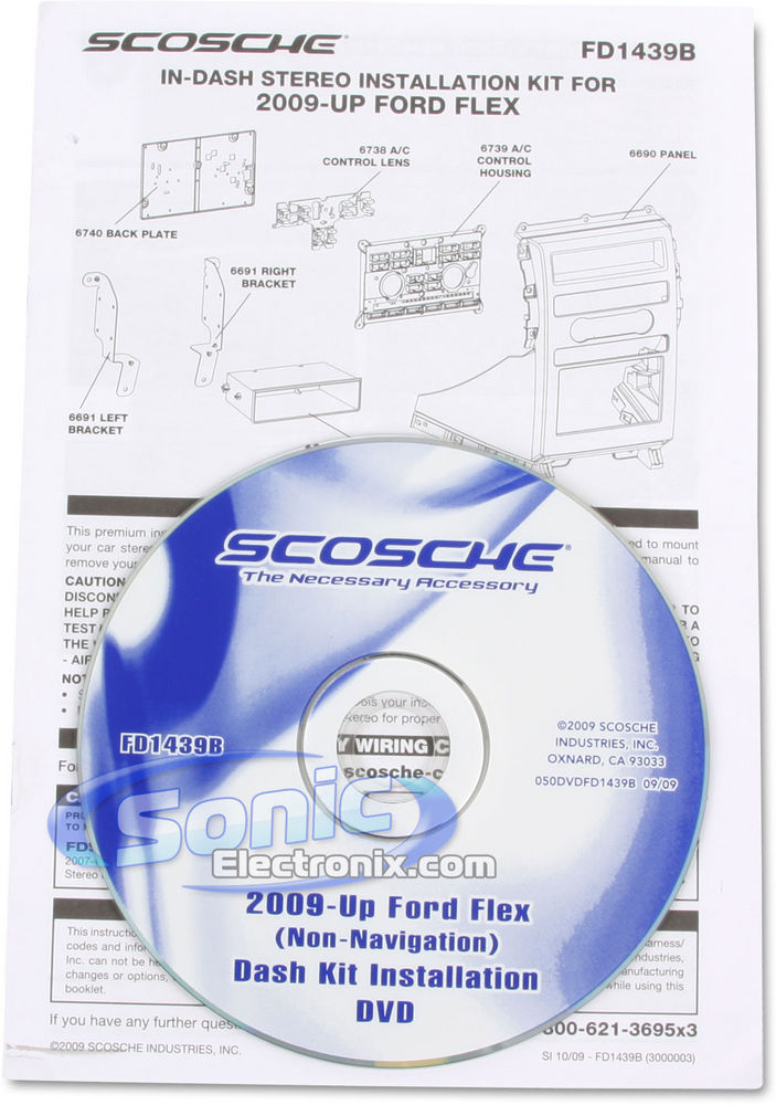 Scosche FD1439B / FD1439 Image 2