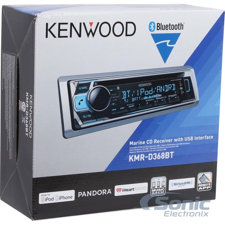 Kenwood KMR-D368BT Image 8