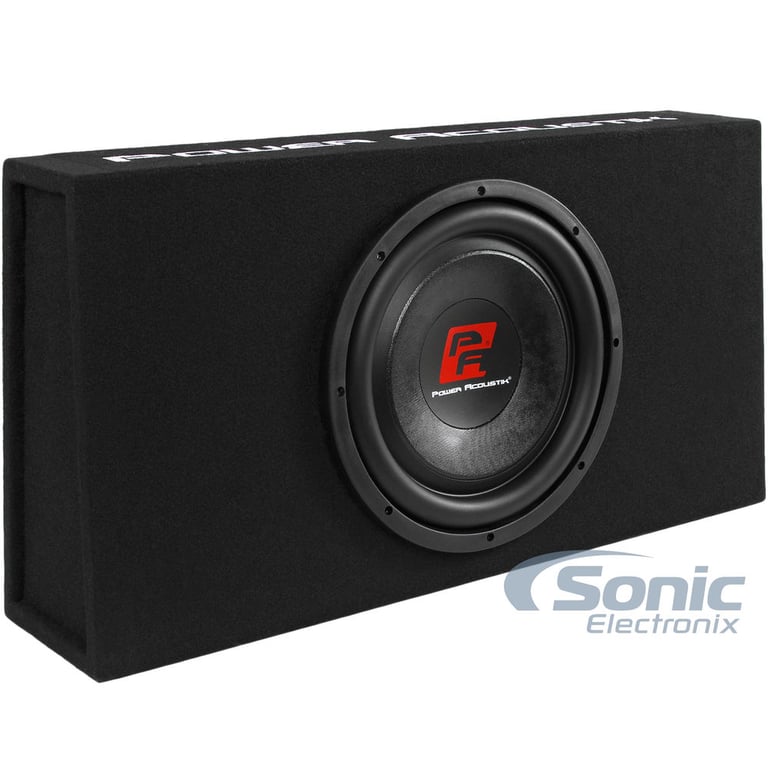 Power Acoustik THIN-12BXA Amplified Subwoofer Enclosure Image 1