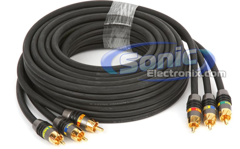 Monster Cable Component Video Cable (MV2CV-4M) Image 1