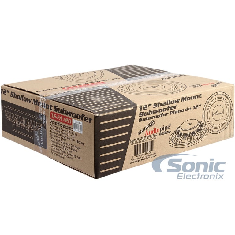 Audiopipe TS-FA120 Subwoofer Image 5
