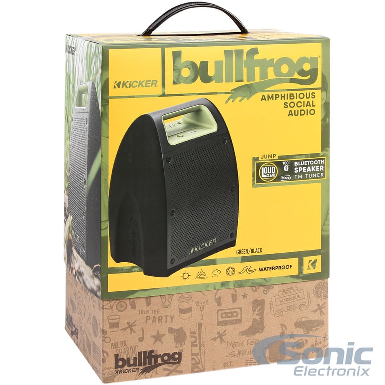 Kicker Bullfrog Jump - Green/Black (43BF400) Image 7