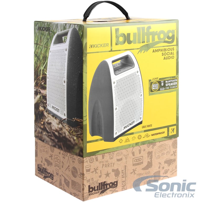 Kicker Bullfrog Jump BF400 - (Grey/Black) Image 7