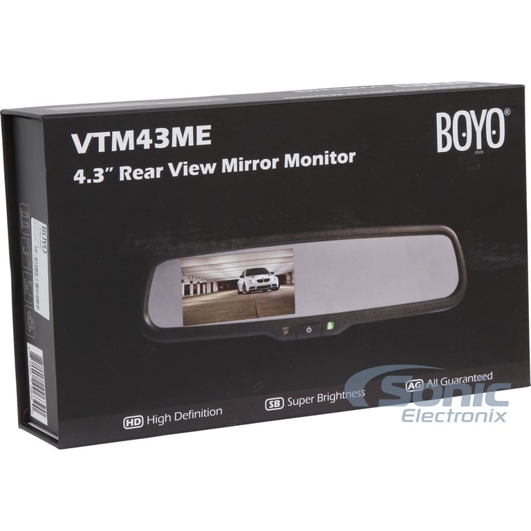 4.3&rdquo; OE Style Replacement Mirror Monitor Image 4