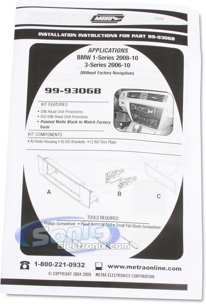 Metra 99-9306B Dash Kit Image 2