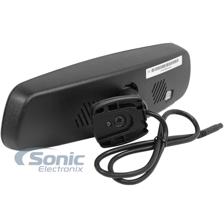 Frameless 4.3" Backup Mirror Monitor w/ Parking Guidelines and Remote Control Image 2