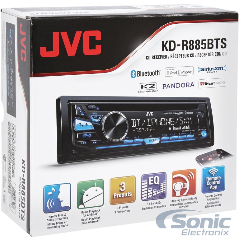JVC KD-R885BTS Image 5