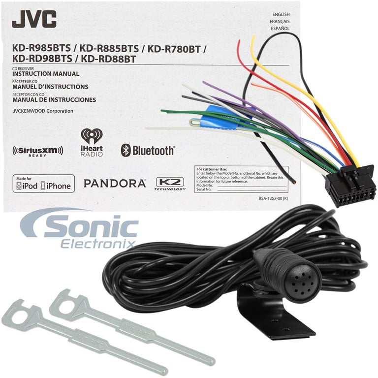 JVC KD-RD98BTS (Ships as KD-RD99BTS) Image 4