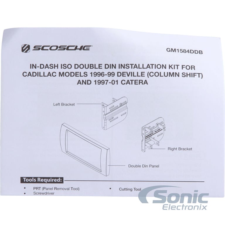 Scosche GM1584DDB Dash Kit Image 6