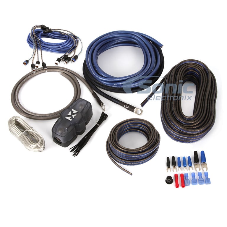 Hifonics Brutus BRX616.4 + 100% OFC 8 AWG Amp Kit Image 21