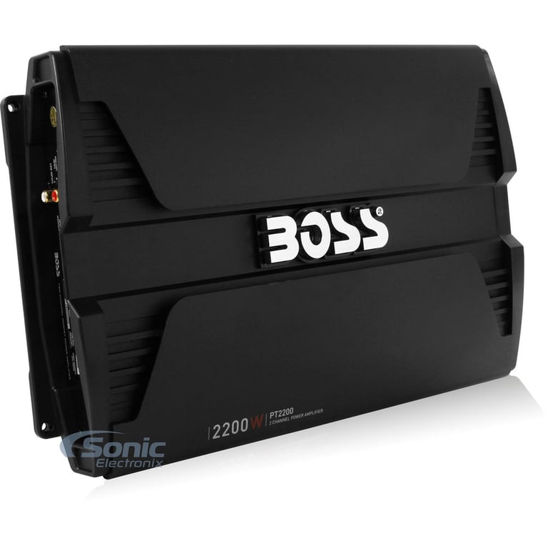 Boss PT2200 Amplifier + Complete 4 AWG Amp Kit Image 2