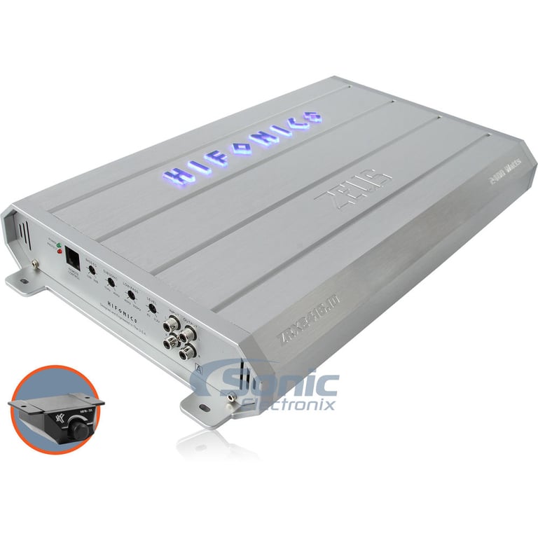 Hifonics Zeus ZRX2416.1D + 100% OFC 1/0 AWG Amp Kit Image 3
