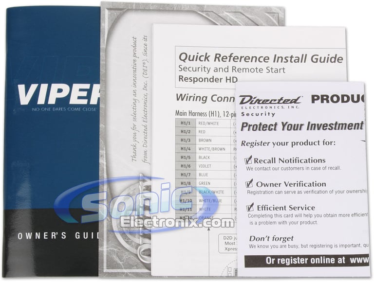 Viper 5902 Responder HD (P/N 5902V) Image 8