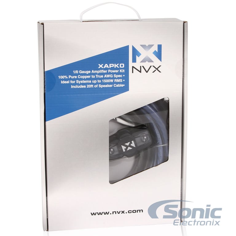 Hifonics Zeus ZRX2416.1D + 100% OFC 1/0 AWG Amp Kit Image 19