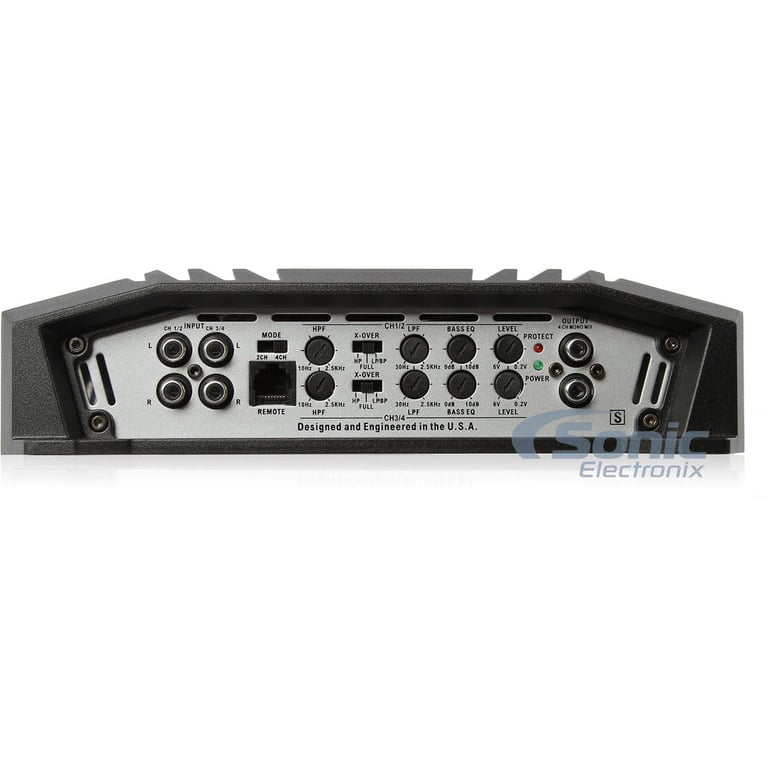 Hifonics Brutus BRX616.4 Amplifier + Complete 4 AWG Amp Kit Image 4