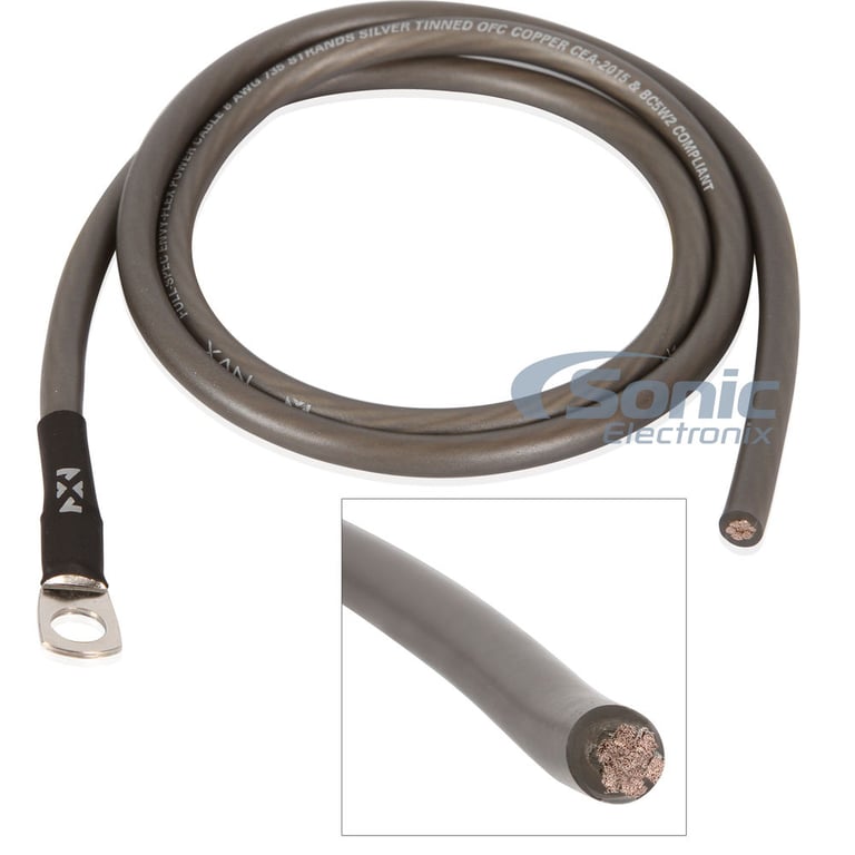 Hifonics Brutus BRX616.4 + 100% OFC 8 AWG Amp Kit Image 11