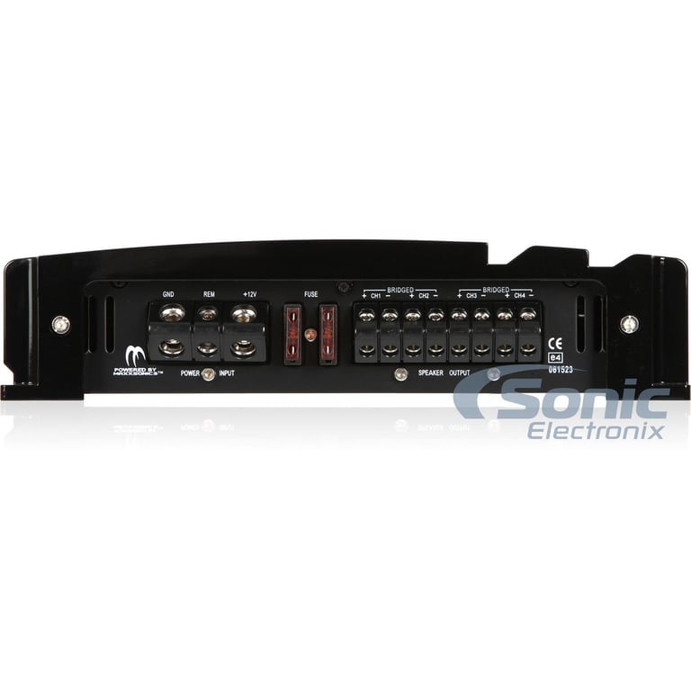 MB Quart OA800.4 + Complete 4 AWG Amp Kit Image 4