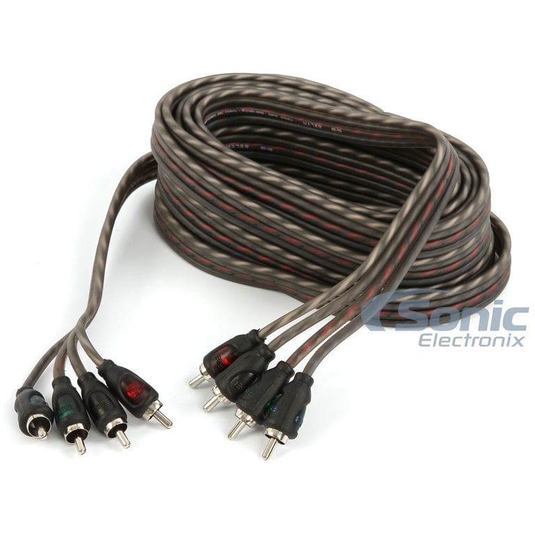 MB Quart OA800.4 + Complete 4 AWG Amp Kit Image 7