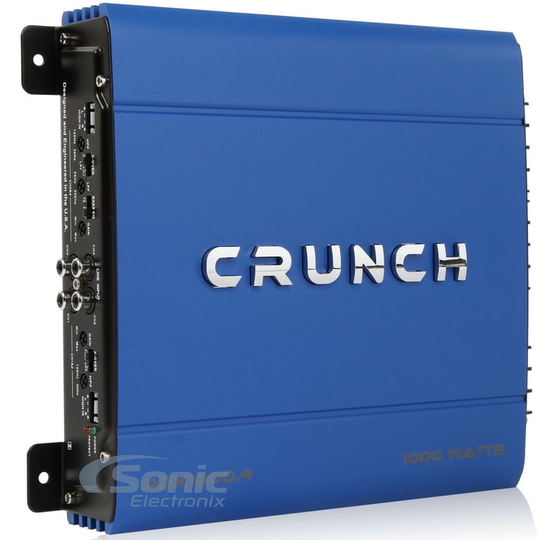 Crunch PDX-1000.4 + Complete 4 AWG Amp Kit Image 4