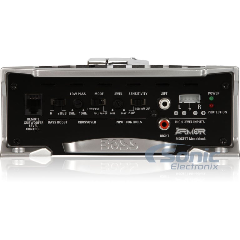 Boss AR1500M Amplifier + Complete 4 AWG Amp Kit Image 4