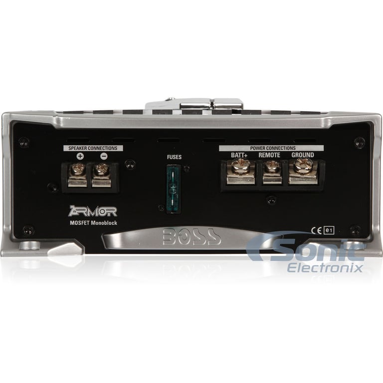 Boss AR1500M Amplifier + Complete 4 AWG Amp Kit Image 5
