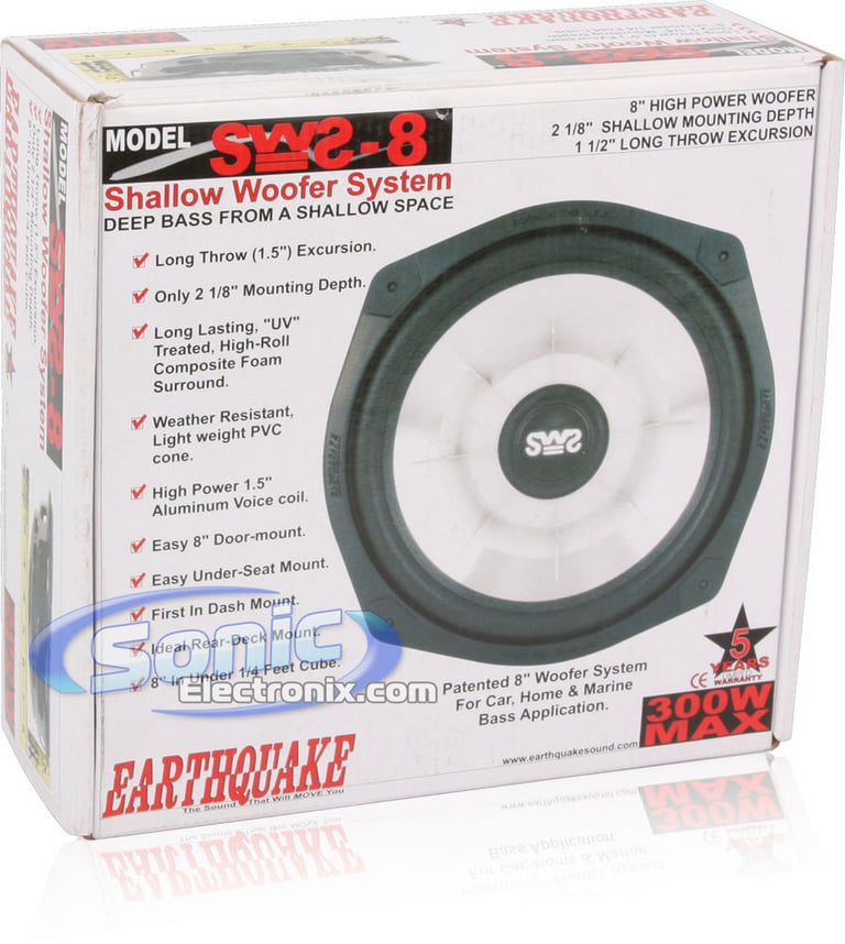 Earthquake SWS-8 (Silver) Image 1