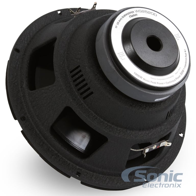 Clarion WG2520 + Sealed Enclosure Image 4
