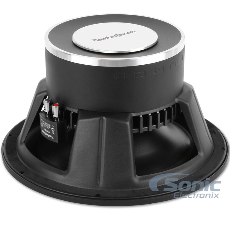 12" Rockford Fosgate Punch P2D2-12 + MDFS1215 Enclosure and Free  Wire Image 5