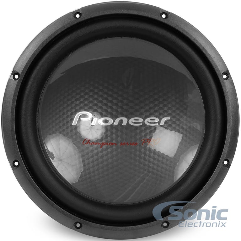 12" Pioneer TS-W3003D4 Subwoofer + Ported Enclosure and Speaker Wire Image 3