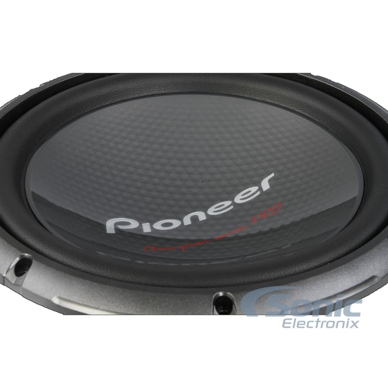 12" Pioneer TS-W3003D4 Subwoofer + Ported Enclosure and Speaker Wire Image 6